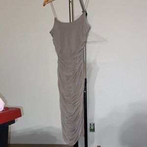 Forever 21 Strapless Gray Dress